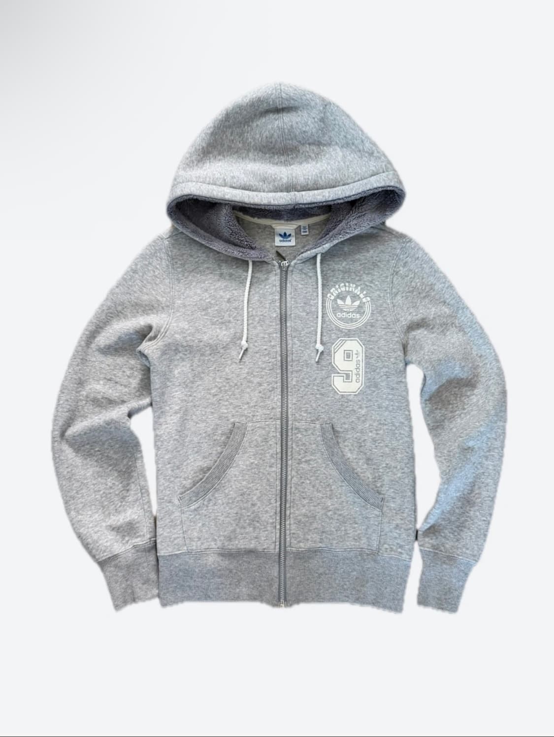 아디다스 대대장 딱붙핏 후드집업 (즉입) 상품이미지2