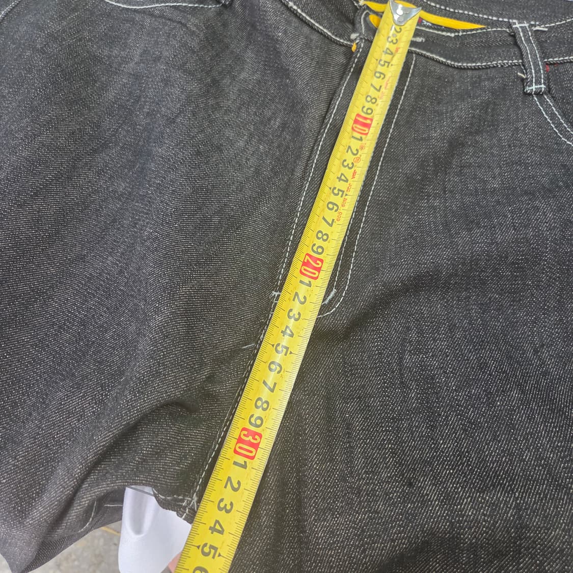[COOGI] 쿠지 자수 와이드 데님팬츠 38 상품이미지9