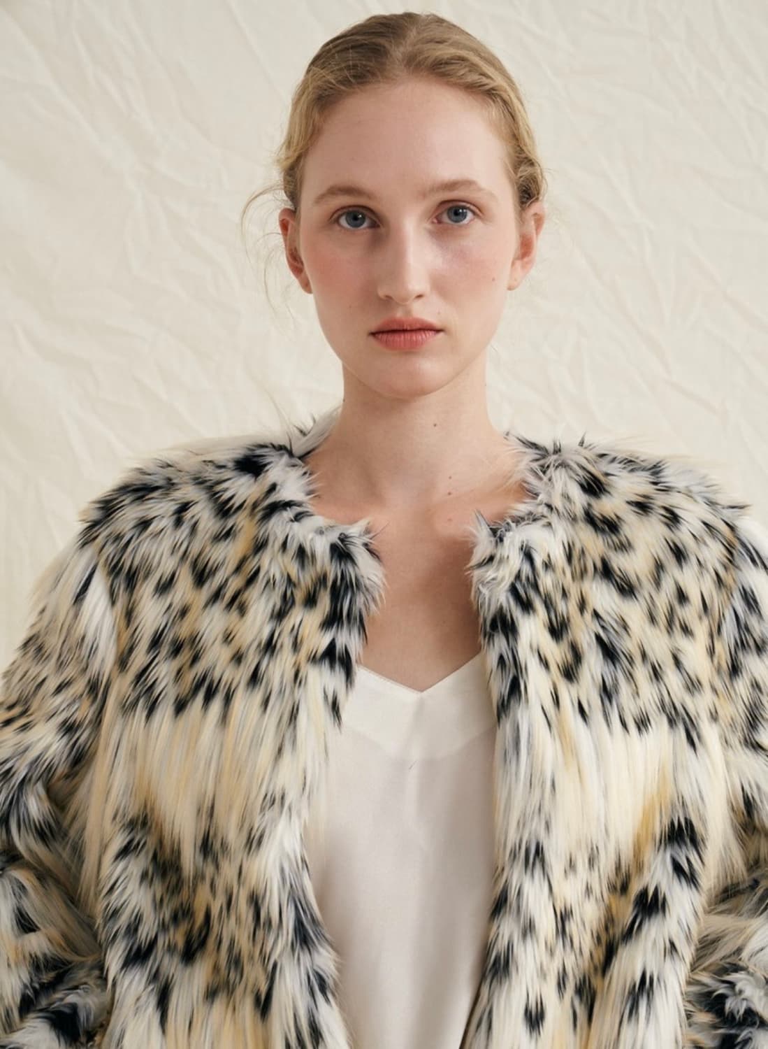 molliolli 몰리올리 여성 퍼 자켓 F 상품이미지2