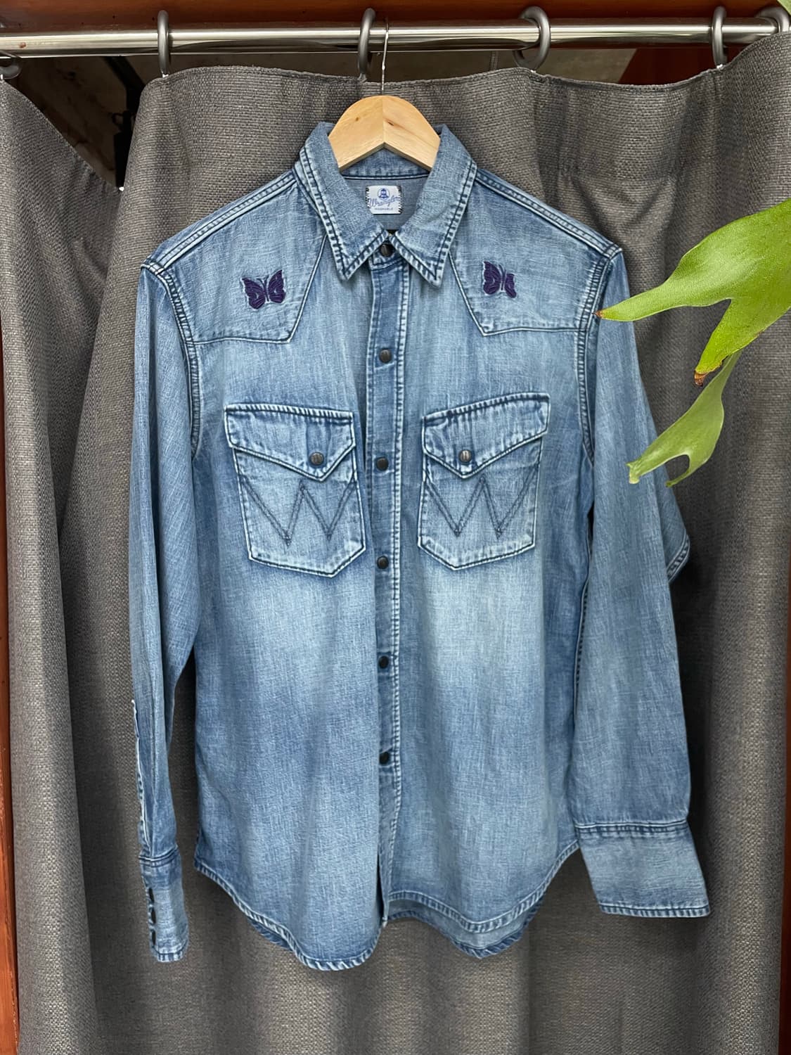 니들스 x 랭글러 웨스턴 셔츠 상품이미지1