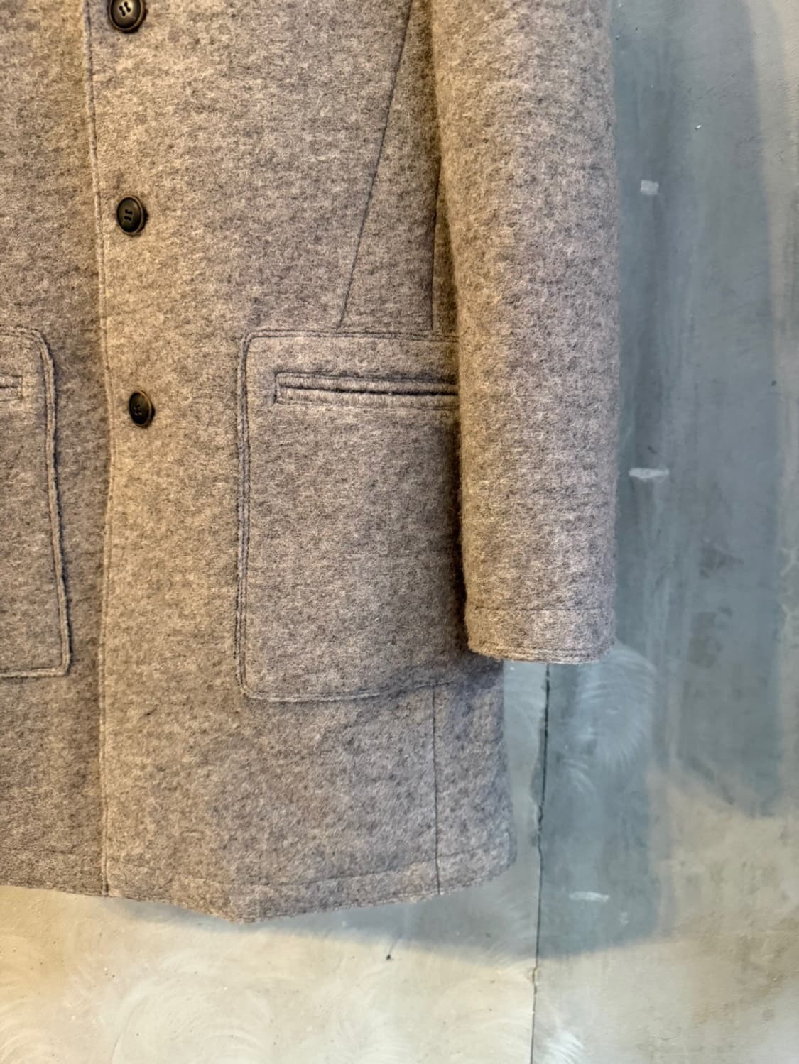 인터메조 헤비멜톤울코트 남성100 상품이미지5