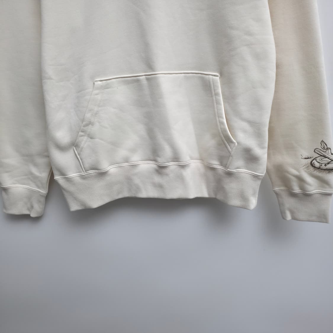 [M] 새상품 디즈니 미키마우스 아이보리 후드티 상품이미지4