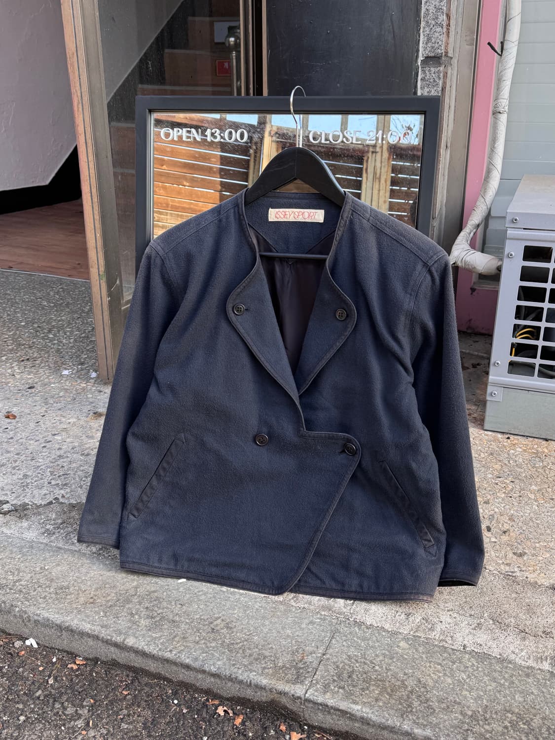 80s 이세이미야케 스포츠 더블브레스티드 자켓  상품이미지1