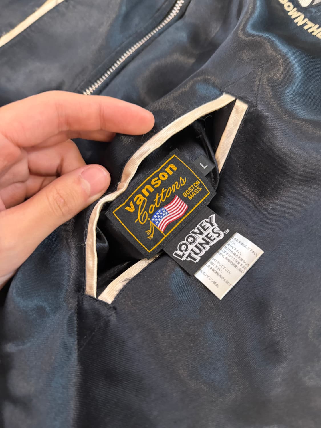 국내유일) 밴슨 X 루니툰즈 리버시블 카모 스카쟌 상품이미지9