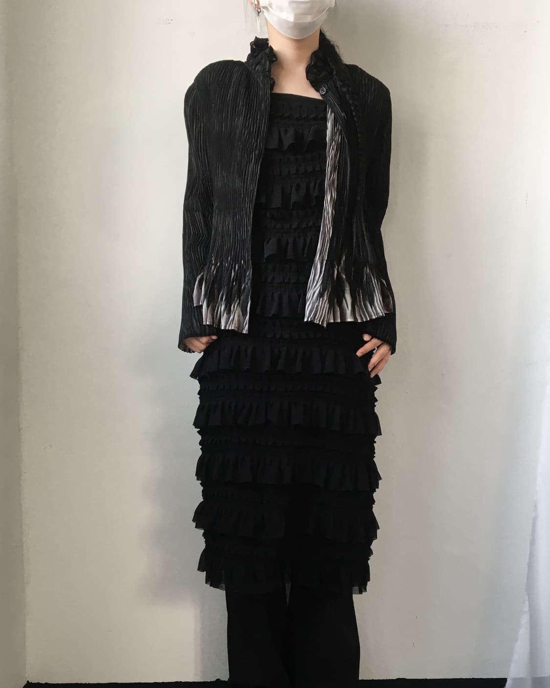 Dyed point pleats jacket 상품이미지8