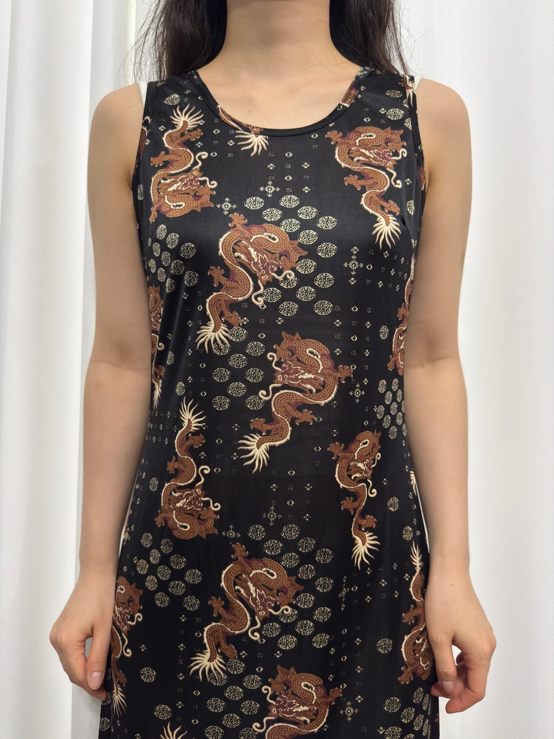 oriental dragon sleeveless dress 상품이미지2