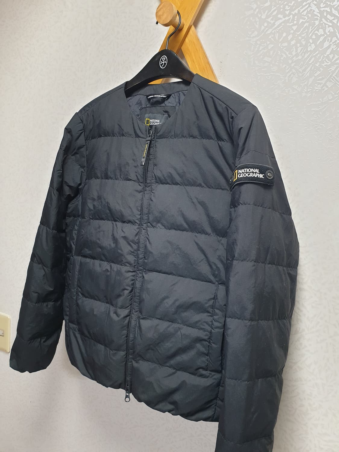 [22년/90] 내셔널지오그래픽 헤론 여성경량패딩 블랙 상품이미지2