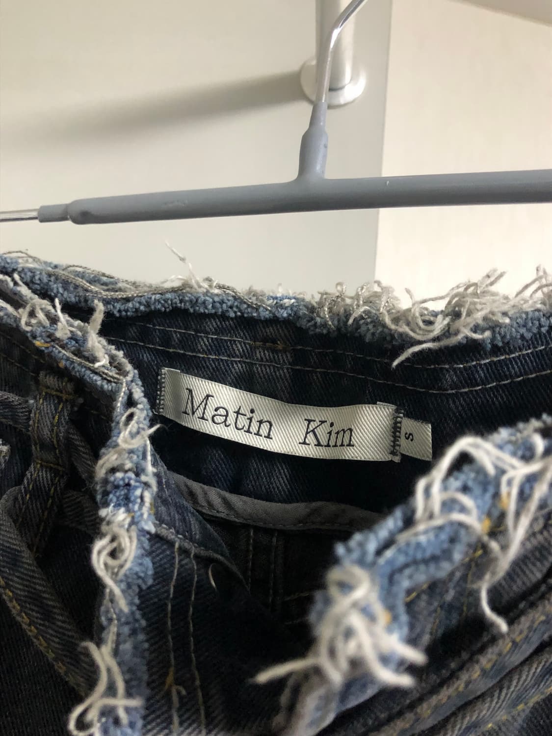 마뗑킴 부츠컷 청바지 s 상품이미지2