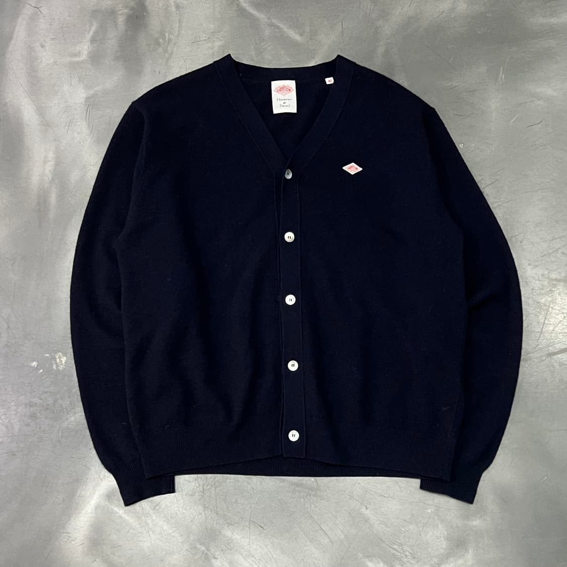  단톤 로고 가디건 y14487 상품이미지1