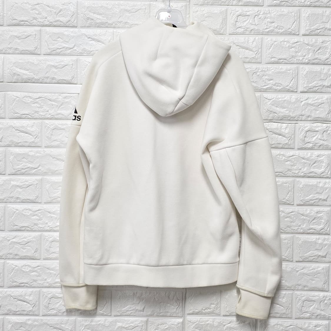 택포// 아디다스 Z.N.E 화이트 후드집업 XL 상품이미지4