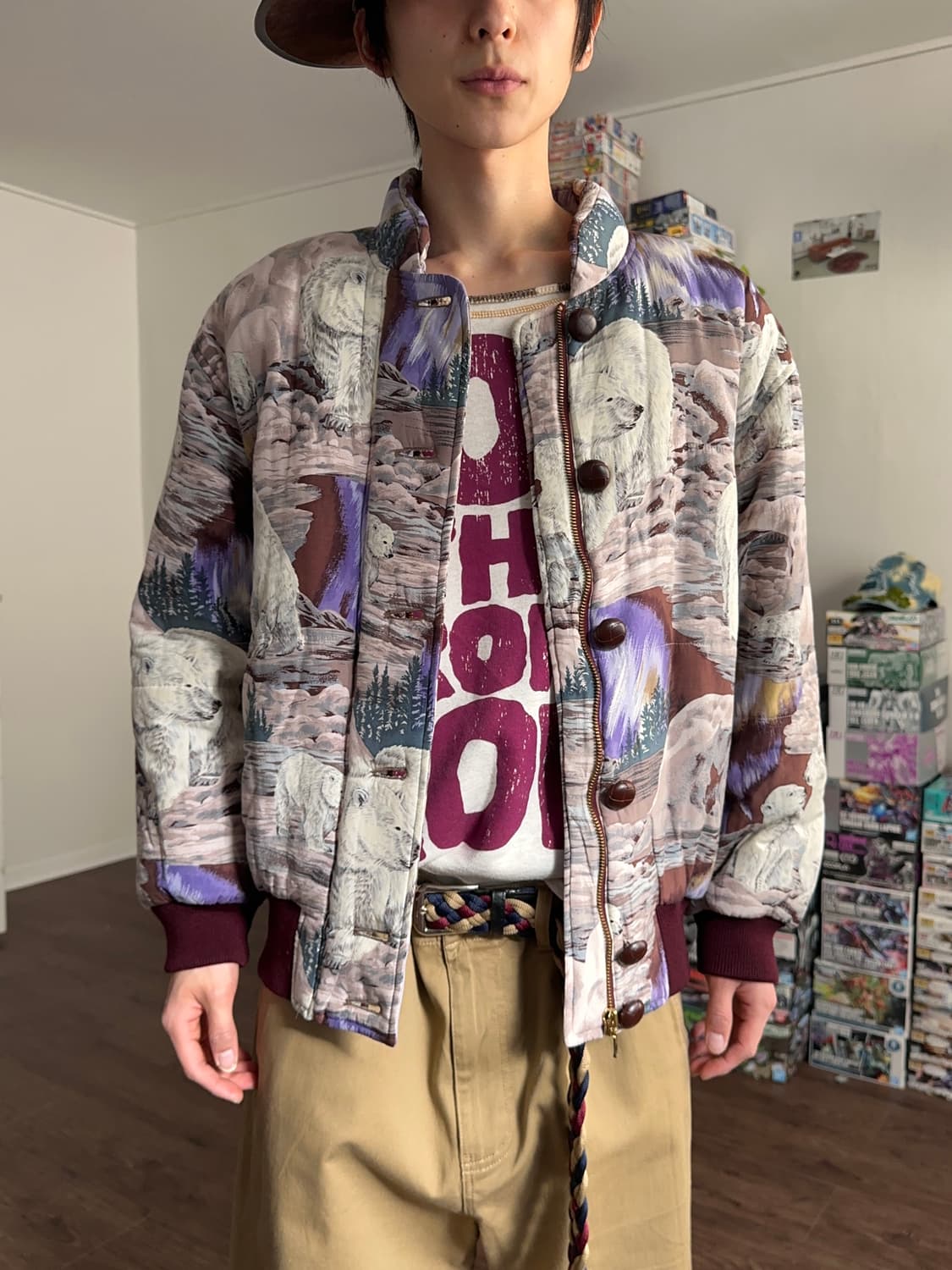 폴라 베어 퀼티드 블루종 상품이미지4