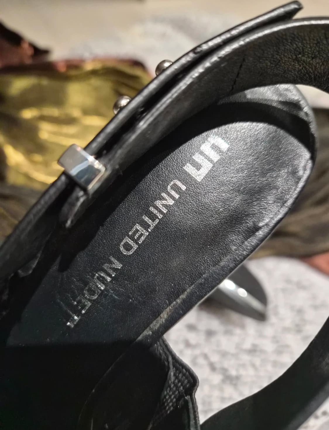 UNITED NUDE 메쉬 양가죽 힐 상품이미지3