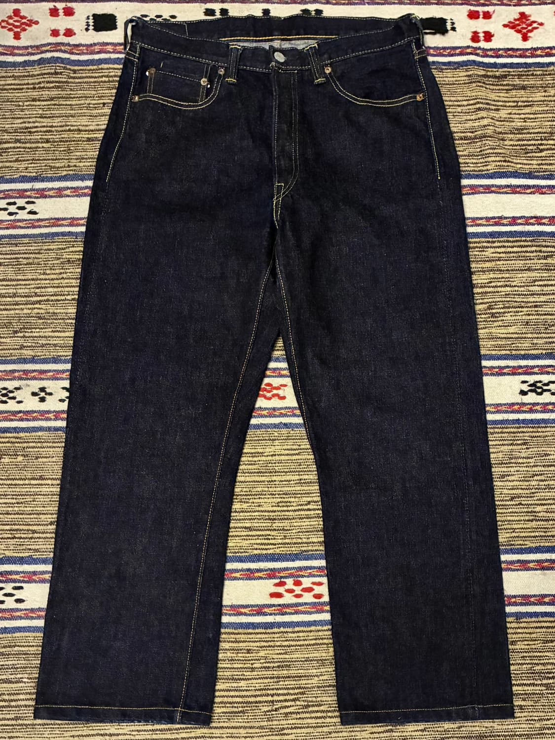 (32~33)Full count 풀카운트 1101xx 헤비온즈 셀비지데님 상품이미지1