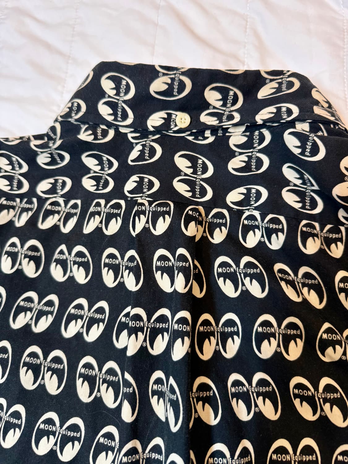 문아이즈 하프 버튼 하와이안 셔츠 상품이미지2