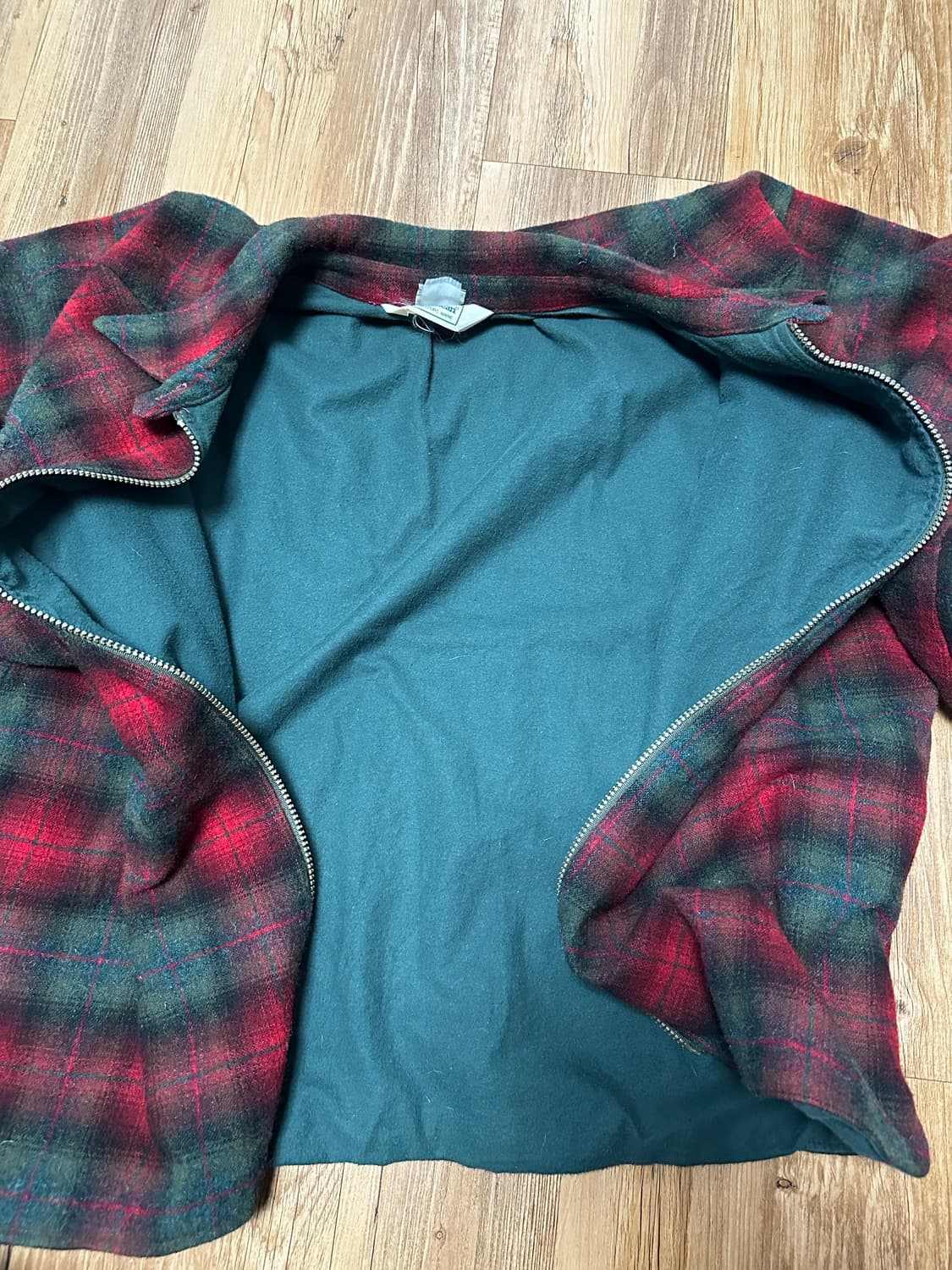 [XL] LL BEAN 체크 울자켓  상품이미지7