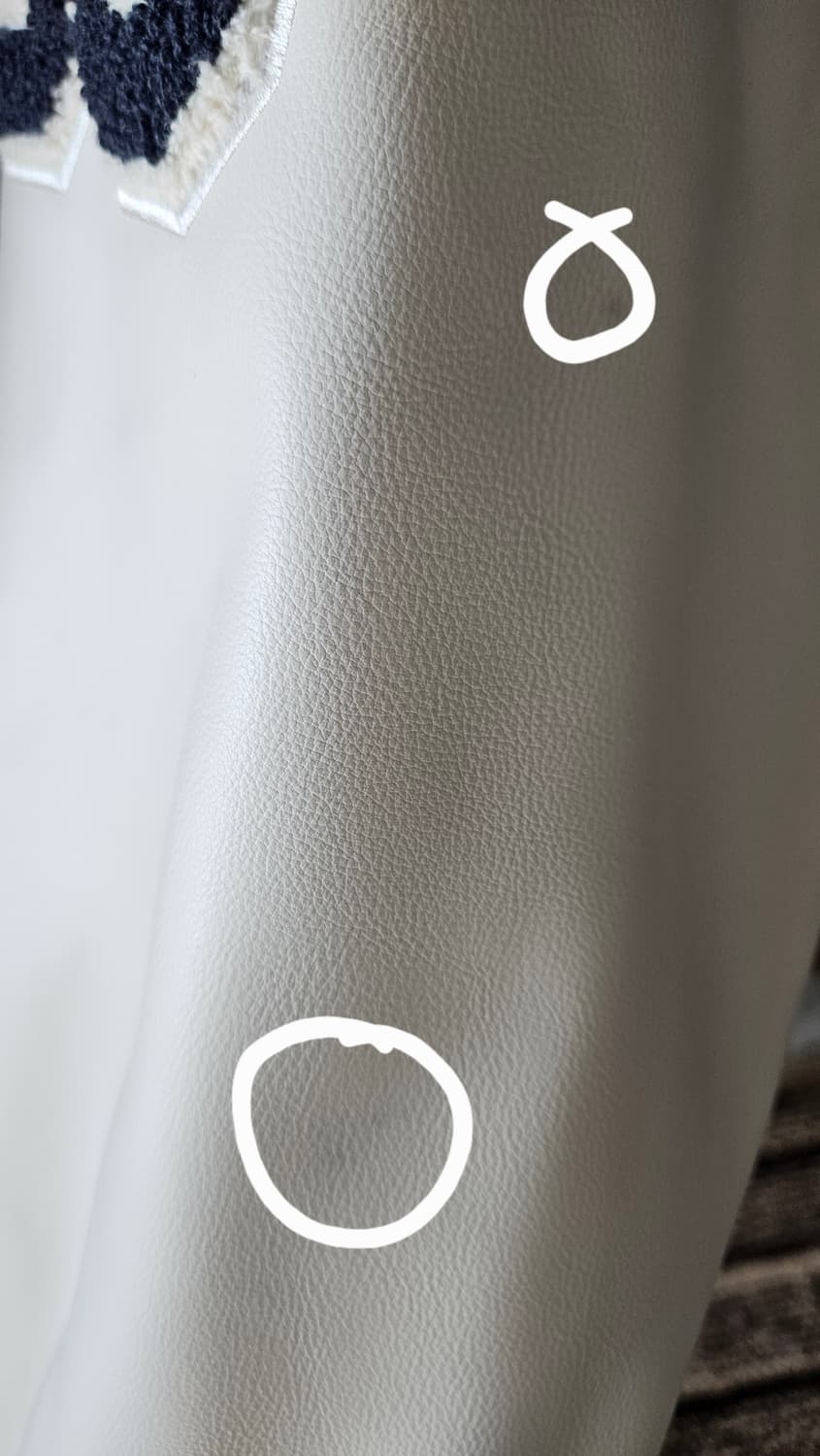 (THEVINYLHOUSE) YIN YANG VARSITY JACKET 상품이미지3