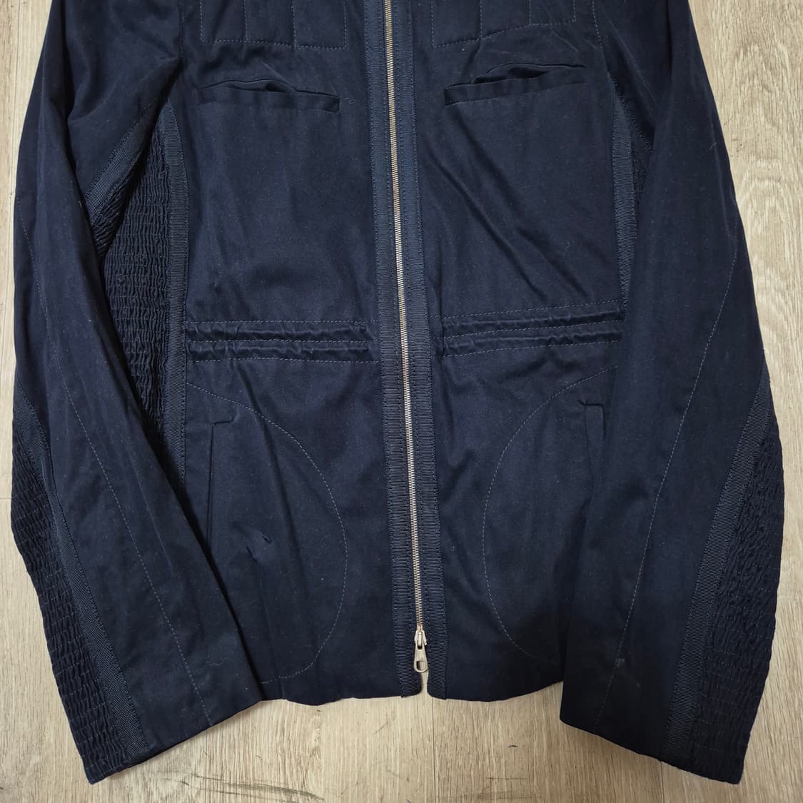 휴고 보스 여성 레이온 코튼 집업자켓 S(90) 상품이미지3