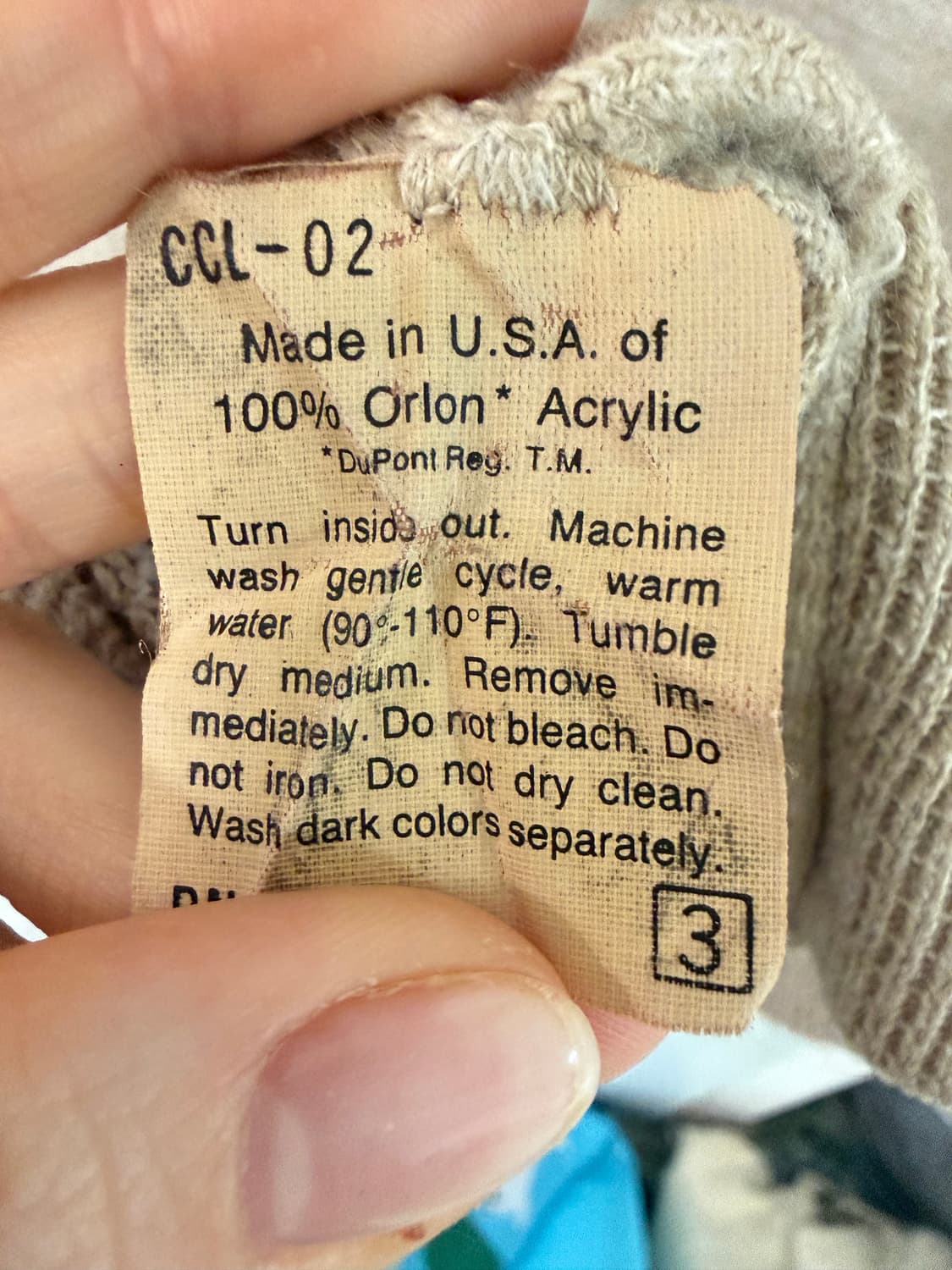 미국빈티지 정품 크리스찬 디올 니트 상품이미지4