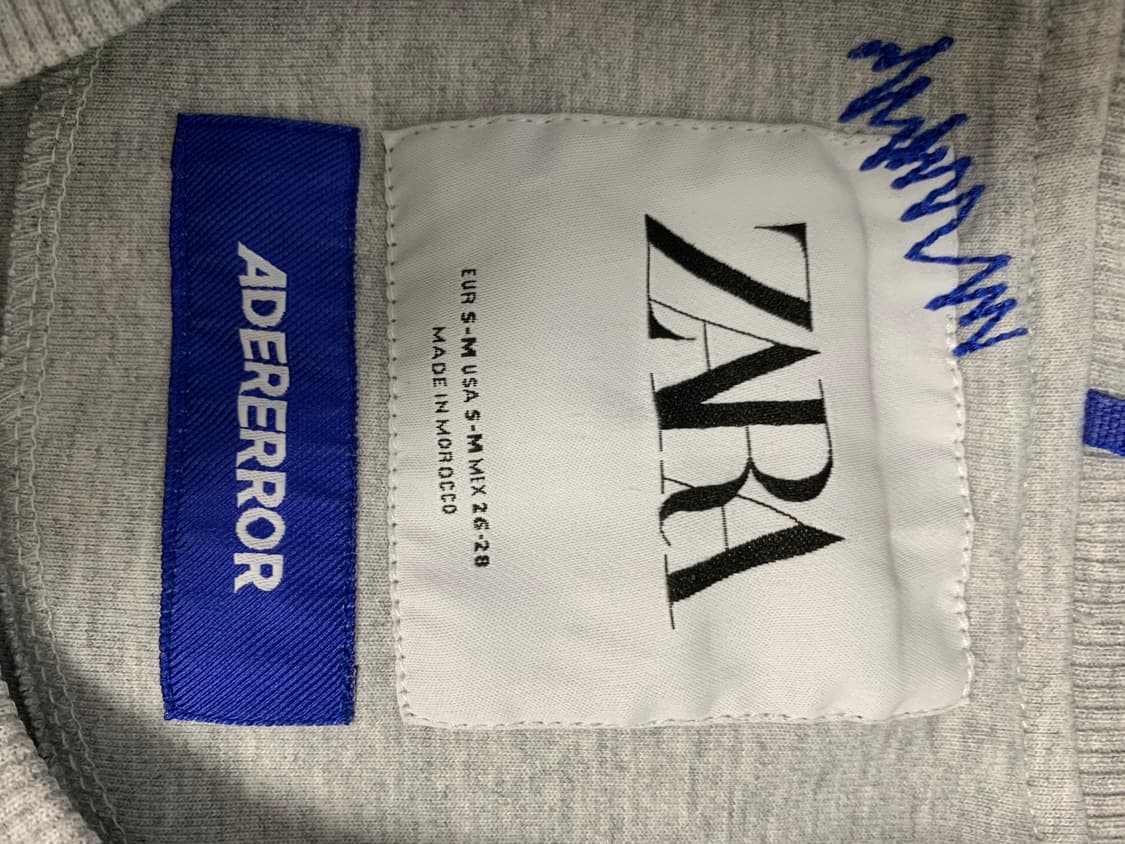 Zara x Ader Error Oversize Sweatshirt Gr 상품이미지4