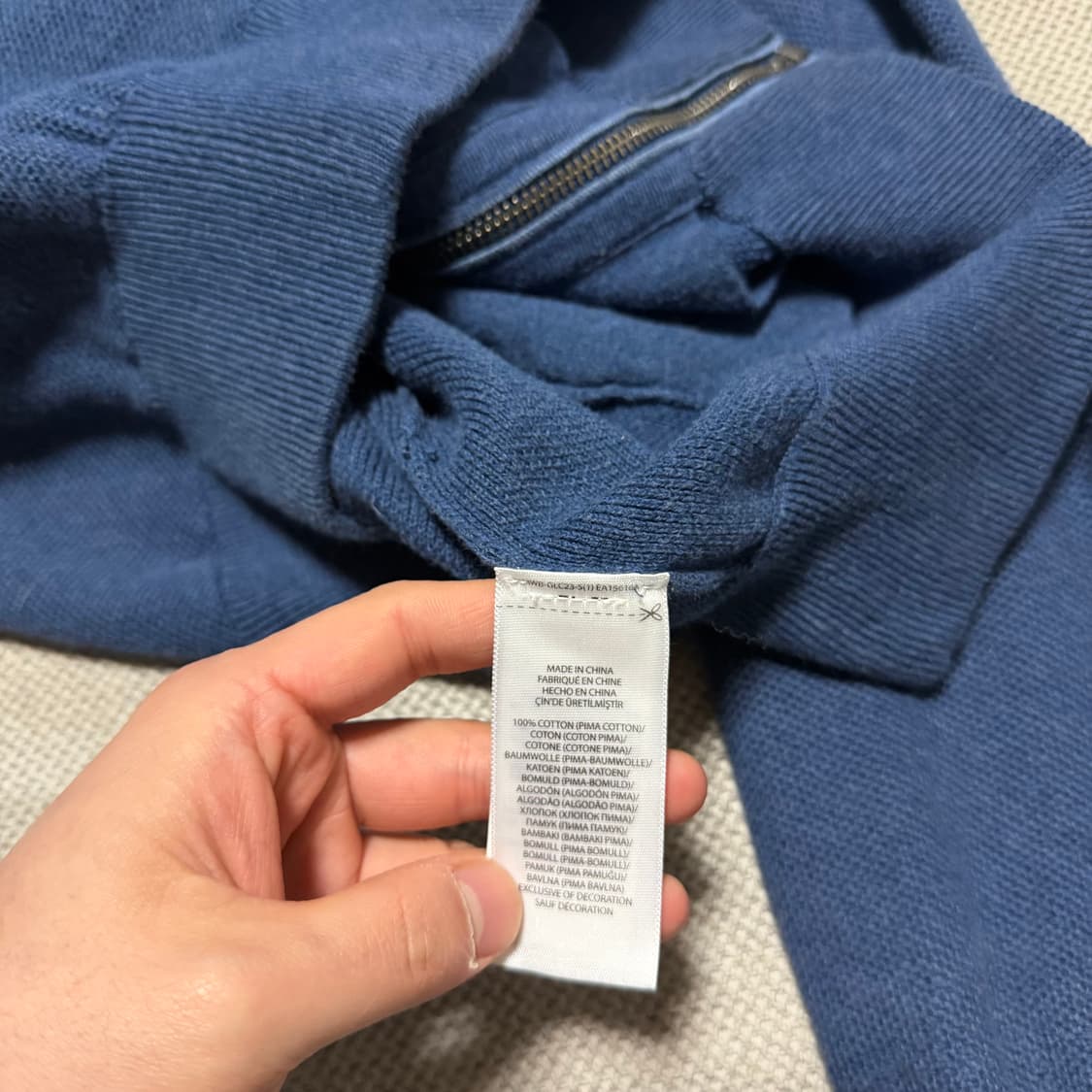 폴로 랄프로렌 니트 집업 상품이미지4