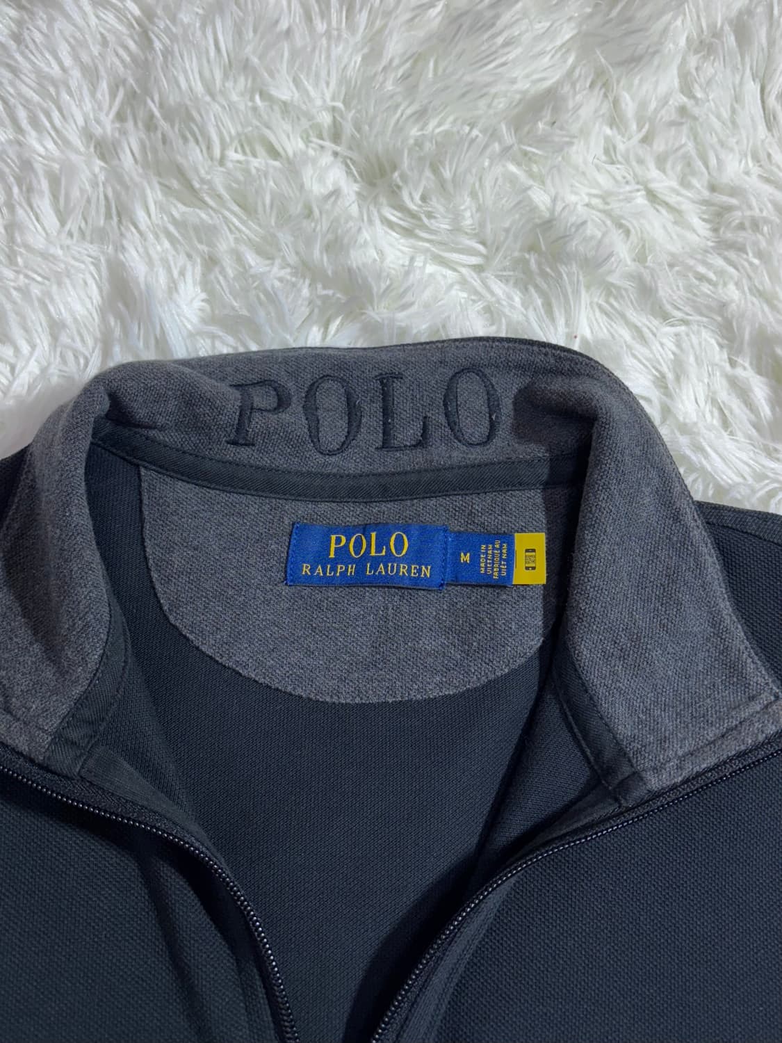 폴로 랄프로렌 QR 포니 반집업 니트  상품이미지6