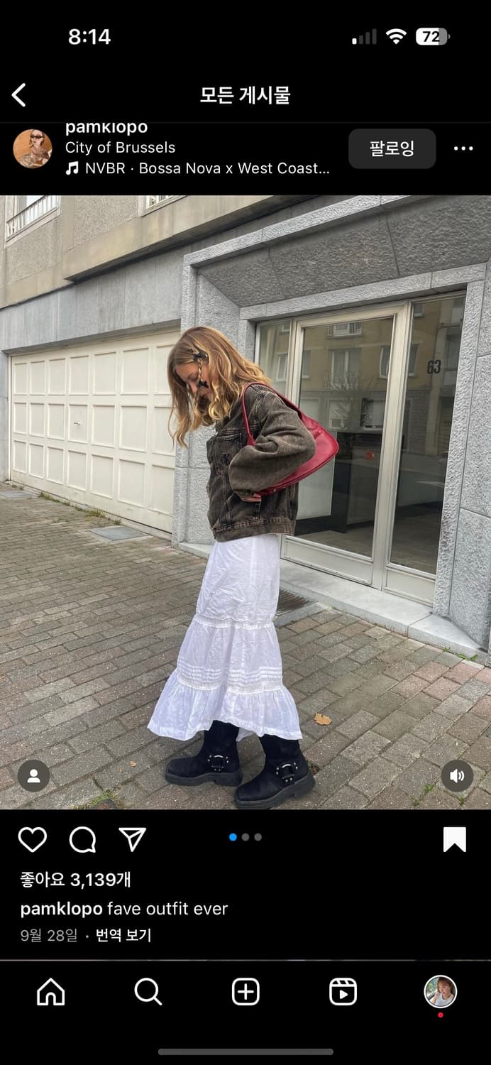 CK 캘빈클라인 브라운데님 박시 데님 자켓 M 상품이미지1