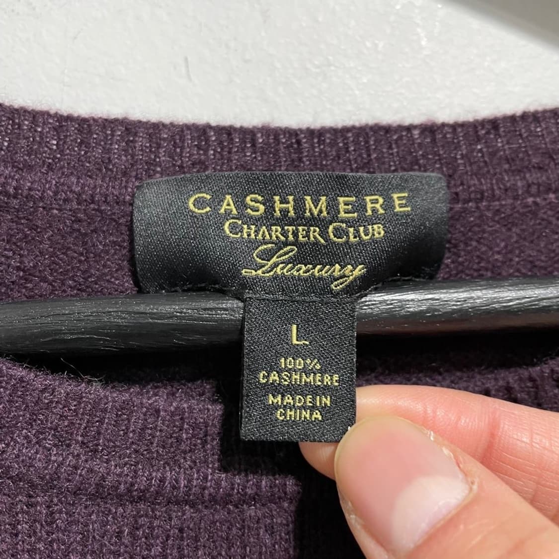 캐시미어 베이직 니트 상품이미지5