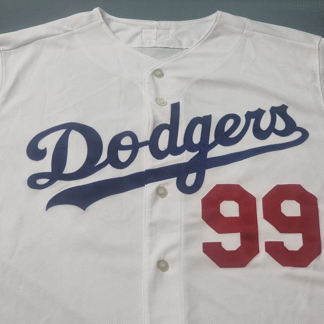 LA 다저스 마제스틱 어센틱 류현진 유니폼 44 (XL-2XL) 상품이미지2