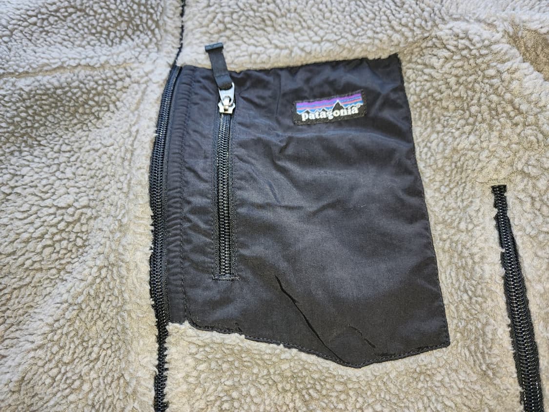 파타고니아 클래식 레트로-X 플리스 자켓 니켈/블랙 상품이미지2