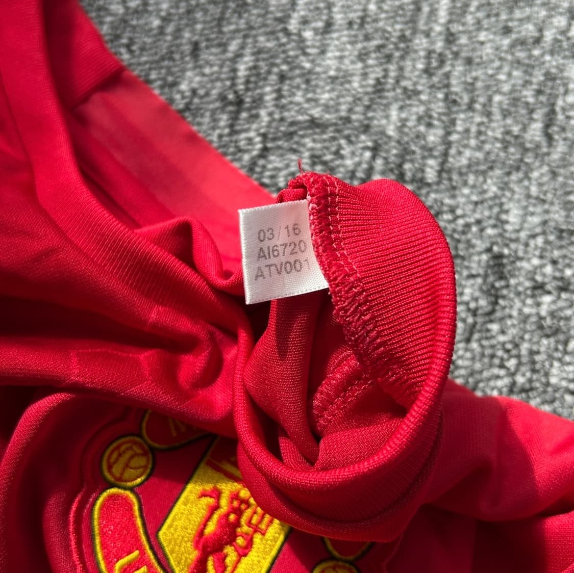 아디다스 맨체스터 유나이티드 16/17 홈 유니폼  상품이미지8