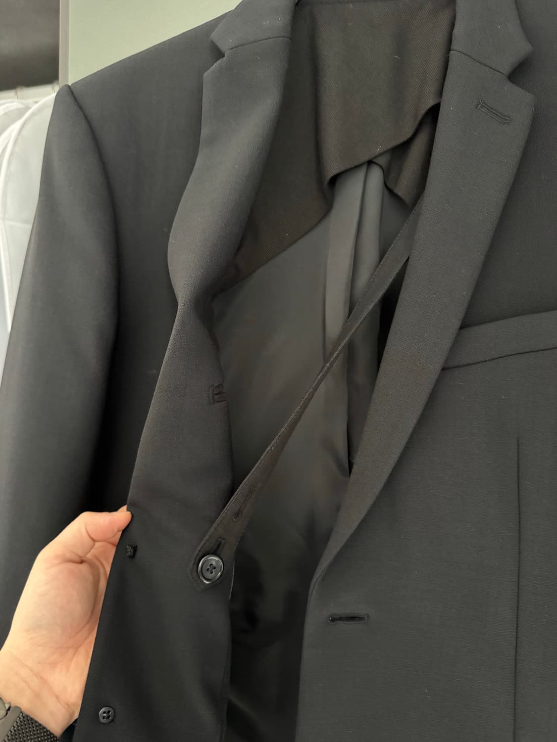 송지오 옴므 블랙 셋업  상품이미지4