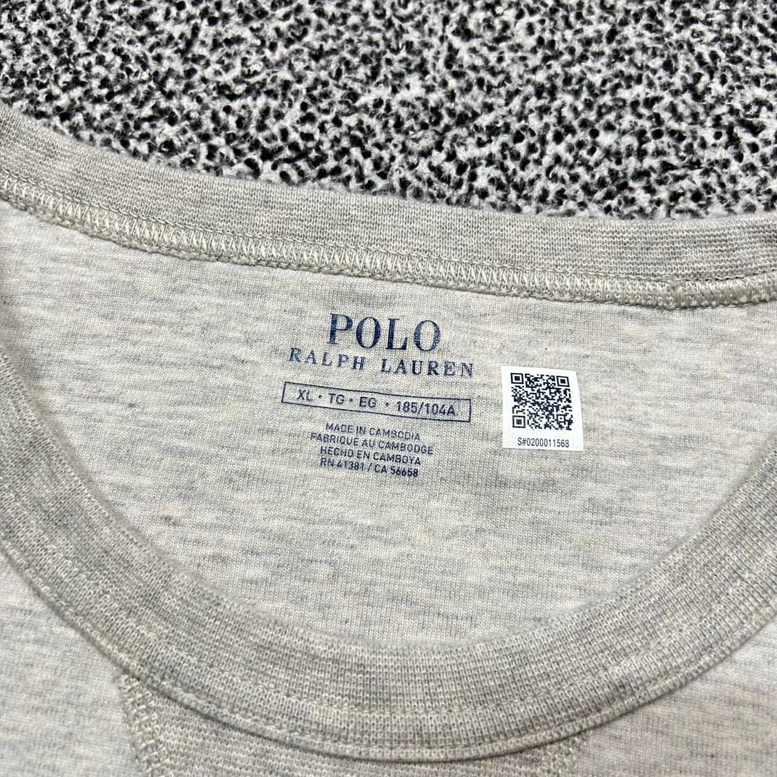 폴로 (POLO RalphLauren)스펠 로고 맨투맨 상품이미지4