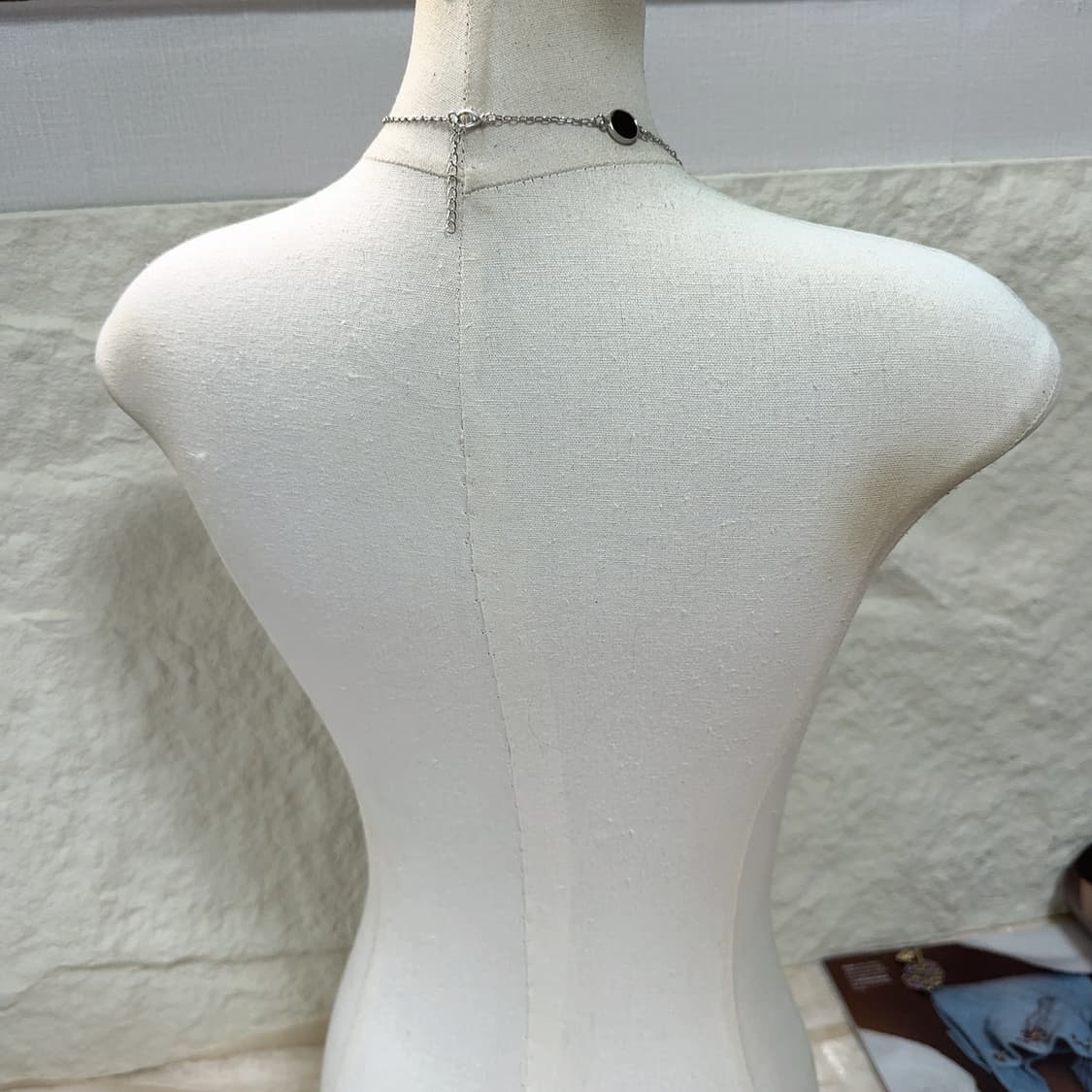 빈티지 고딕 에나멜 십자가 장식 목걸이 상품이미지3