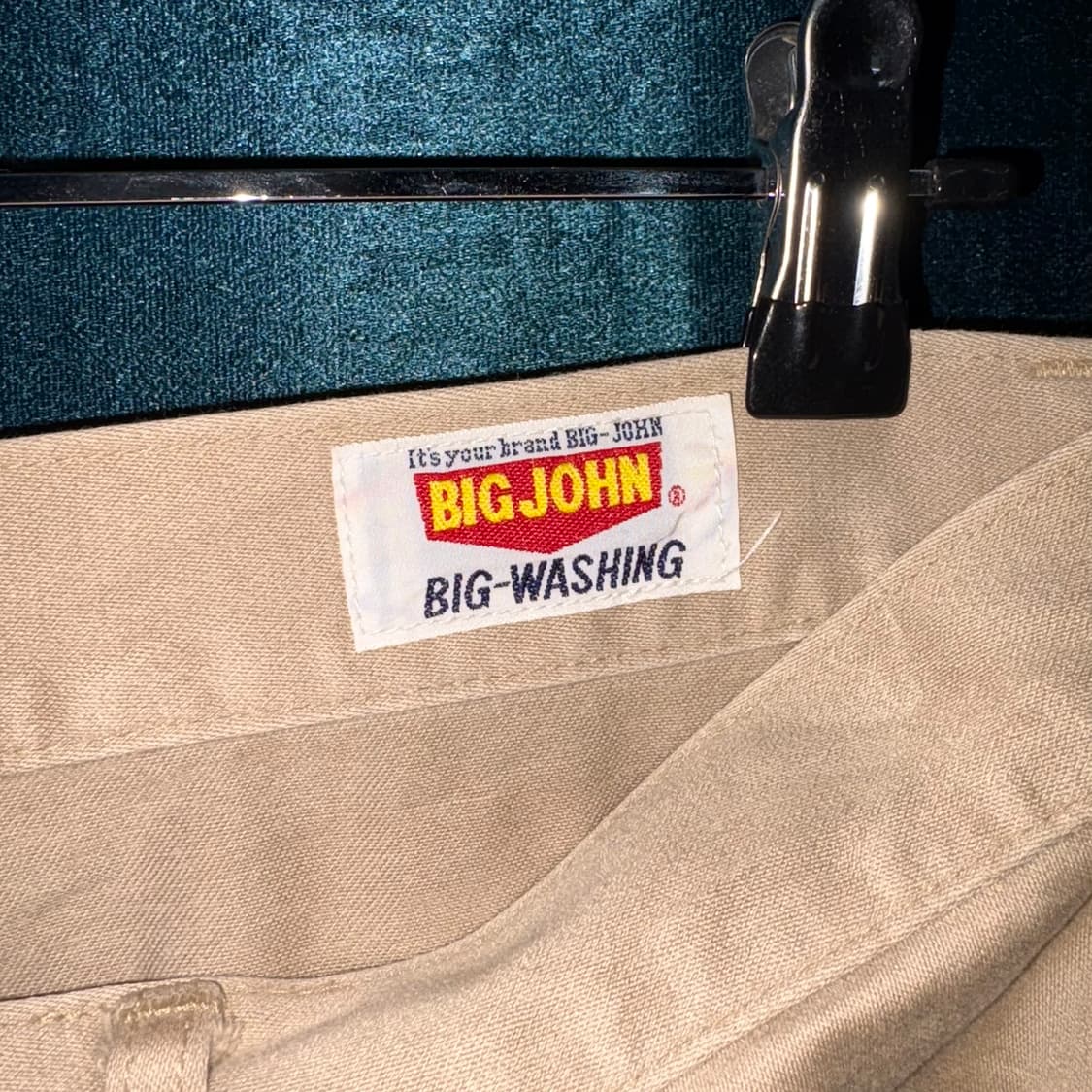 (31) BIG JOHN 빅존 베이지 치노 팬츠 made in JAPAN 상품이미지6