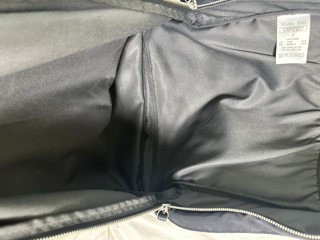 마뗑킴 카고 올 데이 백팩 블랙 상품이미지6