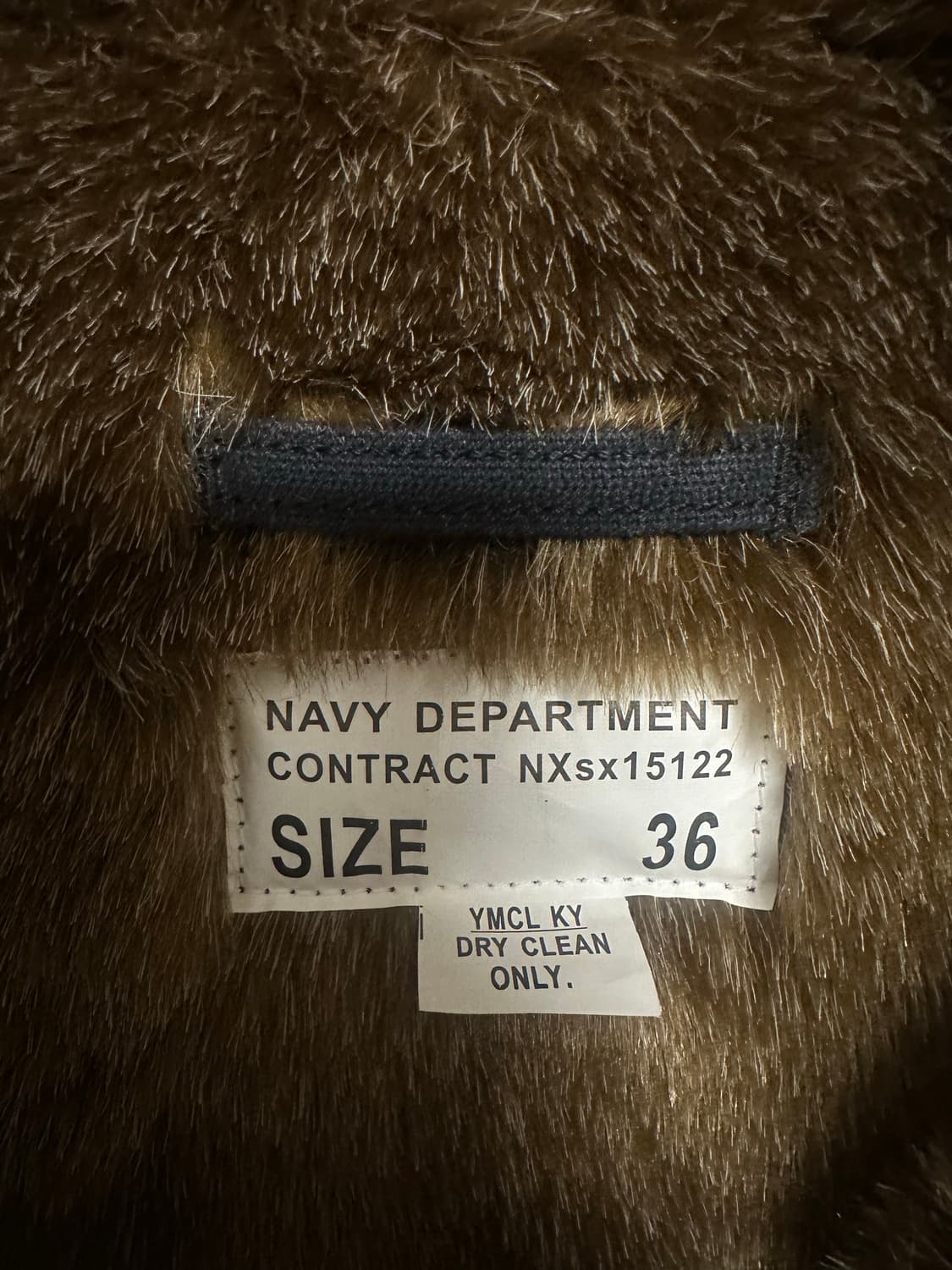 Ymclky 덱자켓 네이비 36사이즈 상품이미지5