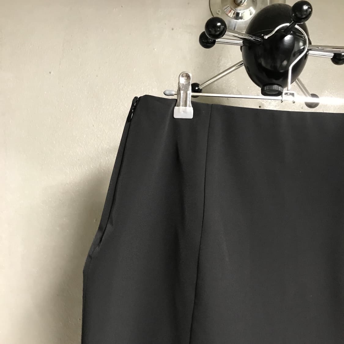 프라다 블랙 스커트 40 상품이미지4