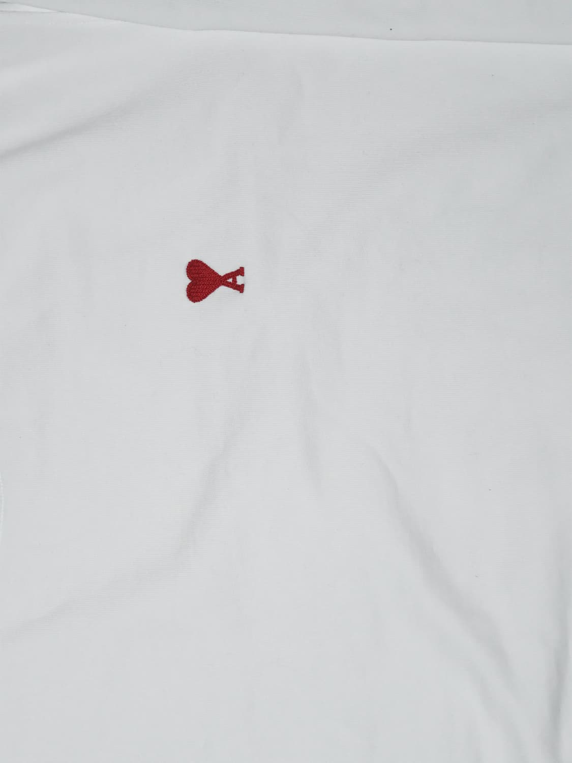 [정품]아미 스몰 하트 자수 화이트 맨투맨 L 상품이미지2