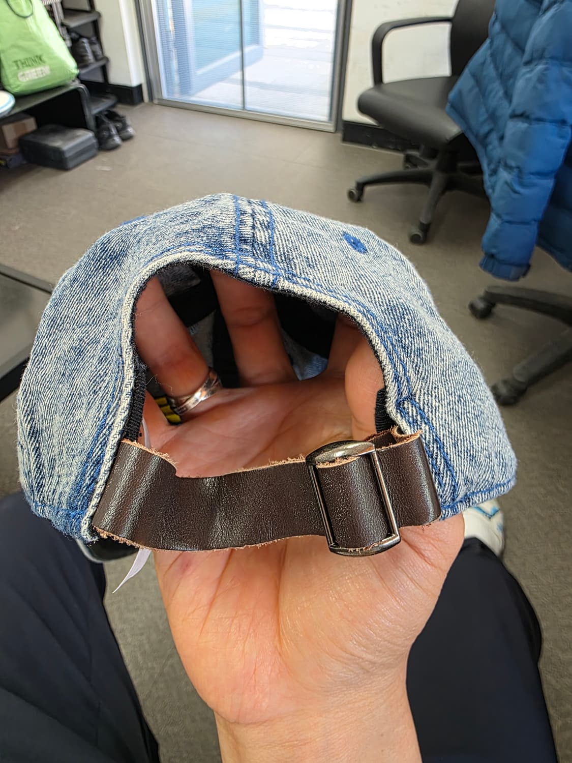 원더우먼 로고 데님 볼캡 상품이미지4