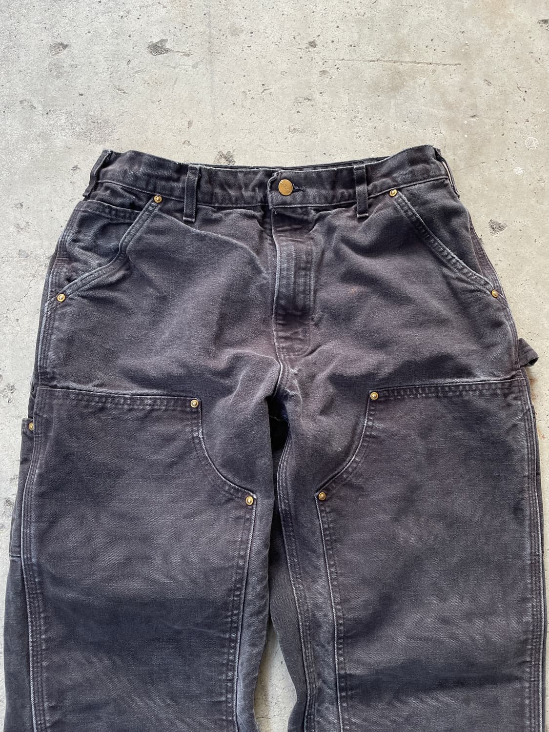 Carhartt Faded Double Knee B01(USA Made) 상품이미지4
