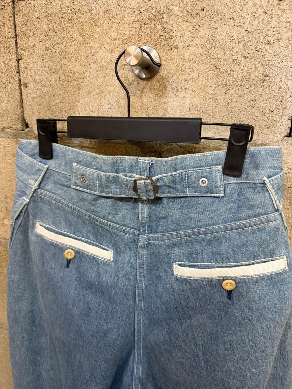 사카이 컷 오프 데님 팬츠  상품이미지4