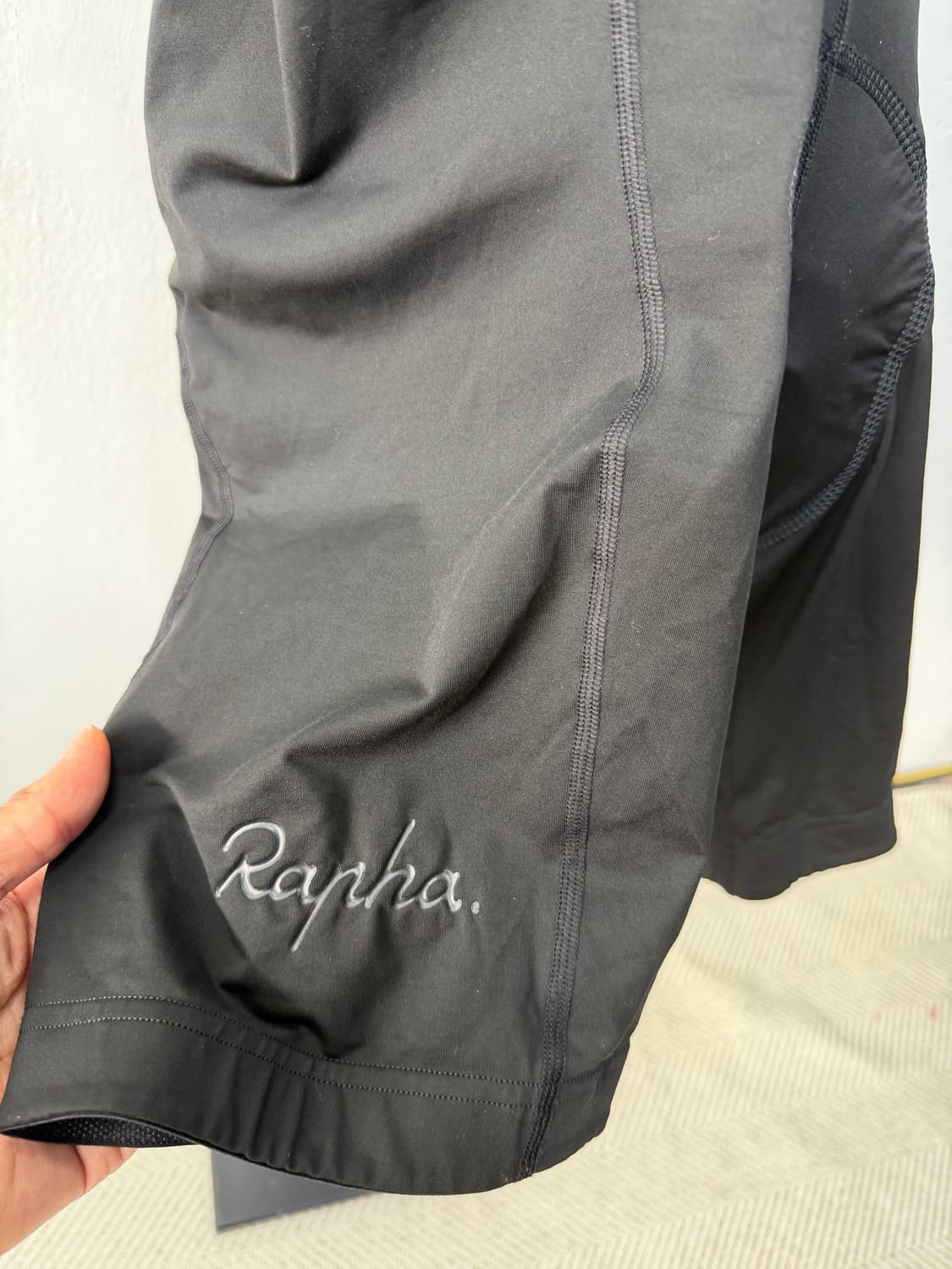 정품) Rapha 라파 블랙 클래식 빕숏 L 상품이미지4