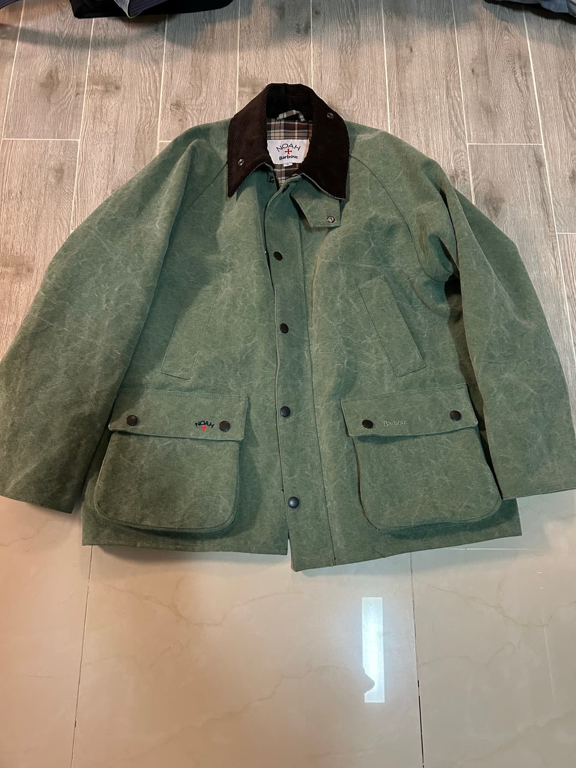 노아 바버 리사이클 비데일 그린 xl 상품이미지1