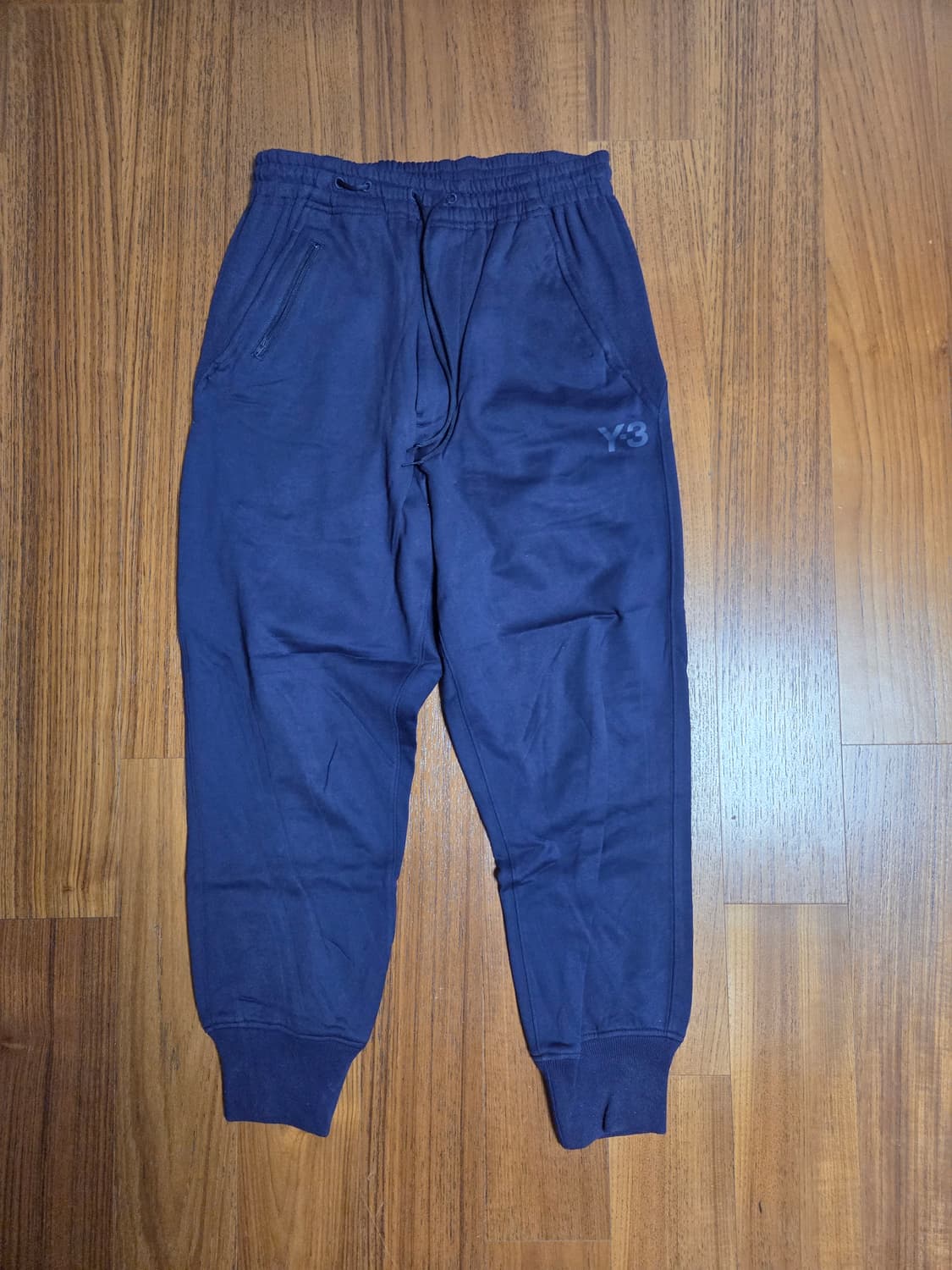 Y3 네이비 트레이닝 조거 팬츠 상품이미지1