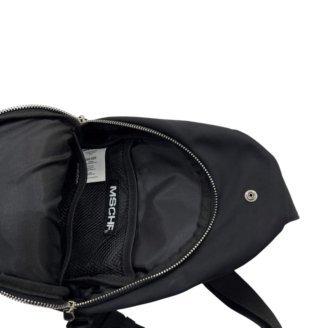 미스치프 폴더블 슬링백 가방 블랙 상품이미지5