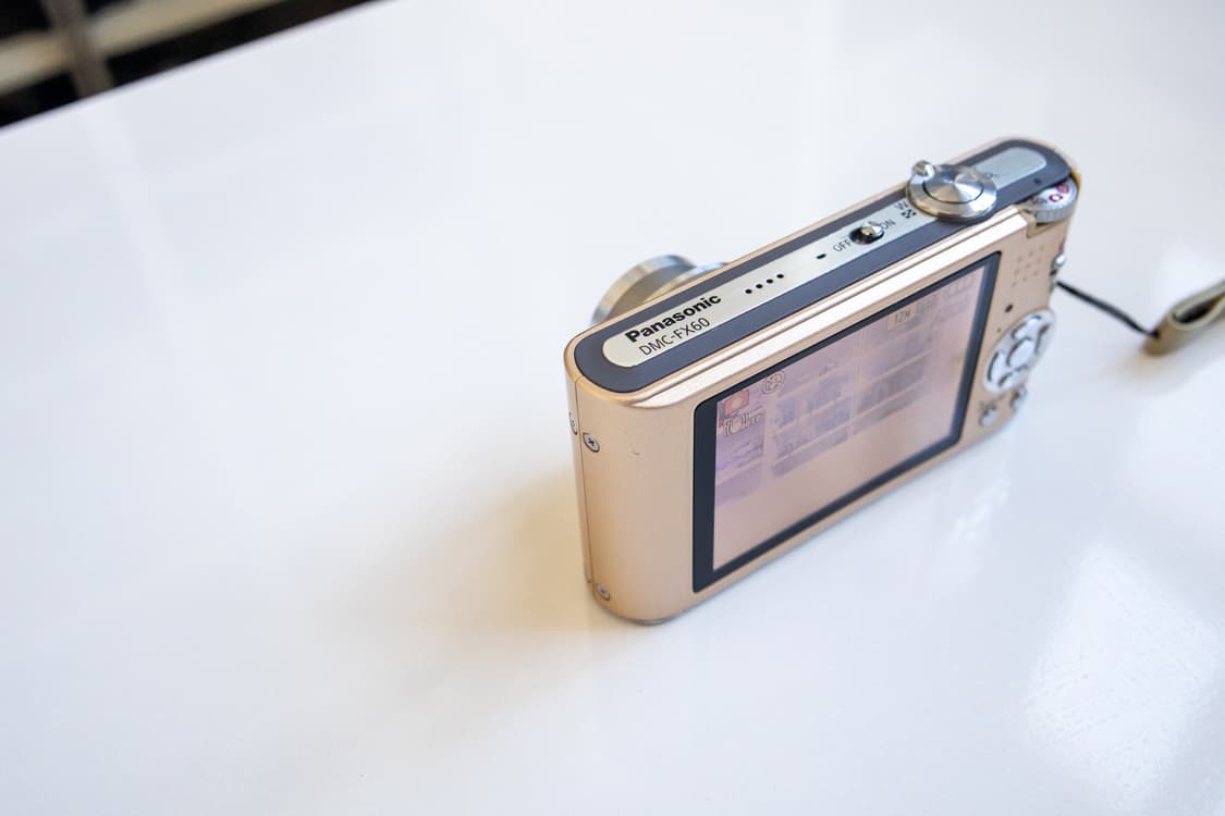 Panasonic DMC-FX60 / 빈티지 디지털 카메라 상품이미지6