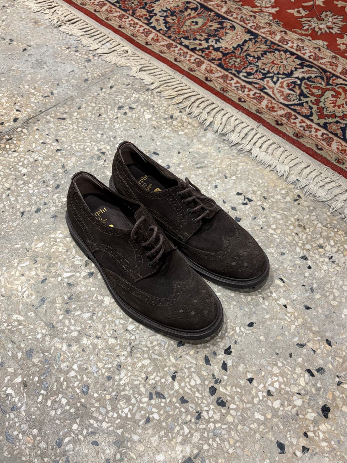 조셉트 브라운 윙팁 구두 상품이미지1