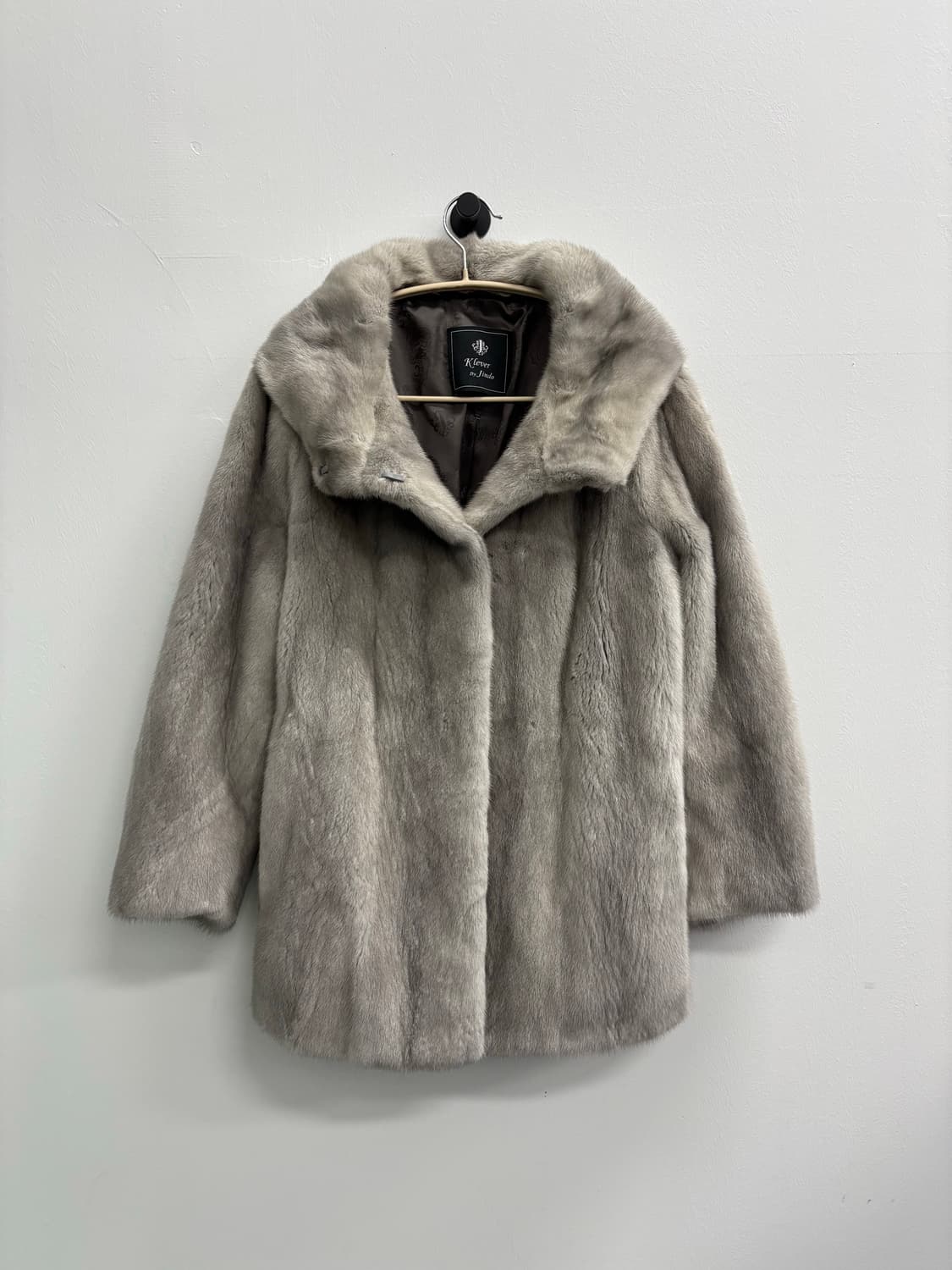 Klever by Jindo 끌레베 & 진도 천연 밍크 하프 코트 상품이미지2