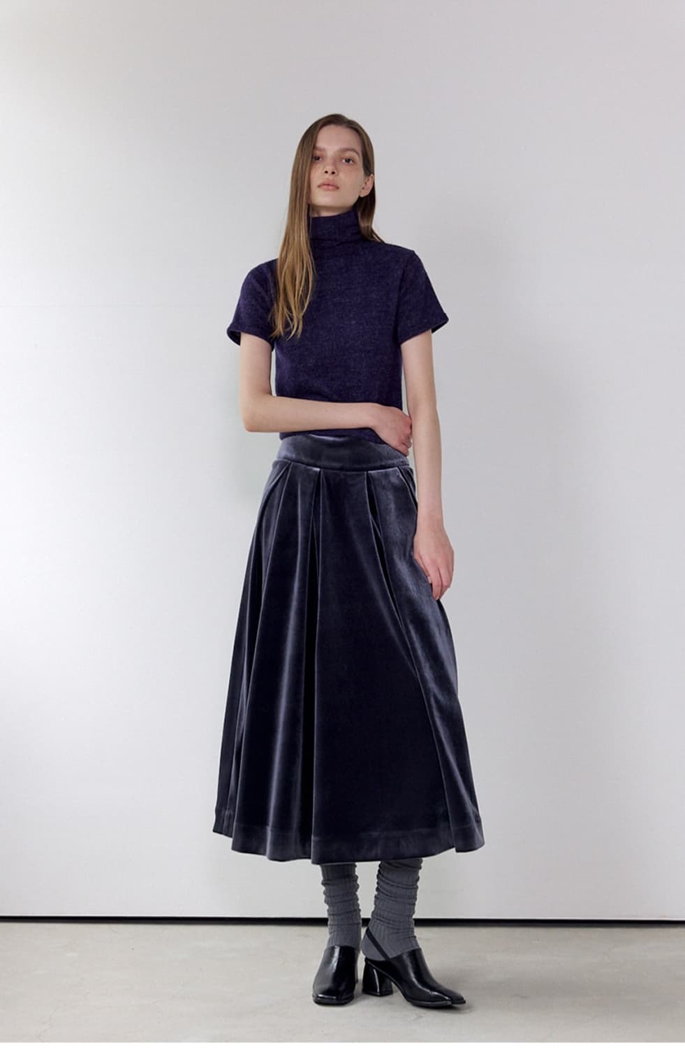 [새상품] 더티스 소프트 반팔 터틀넥 상품이미지5