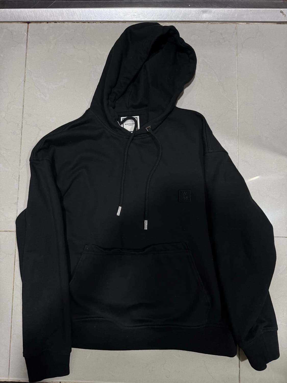 [당일출고,46사이즈] 우영미 플라워 후드티 상품이미지3